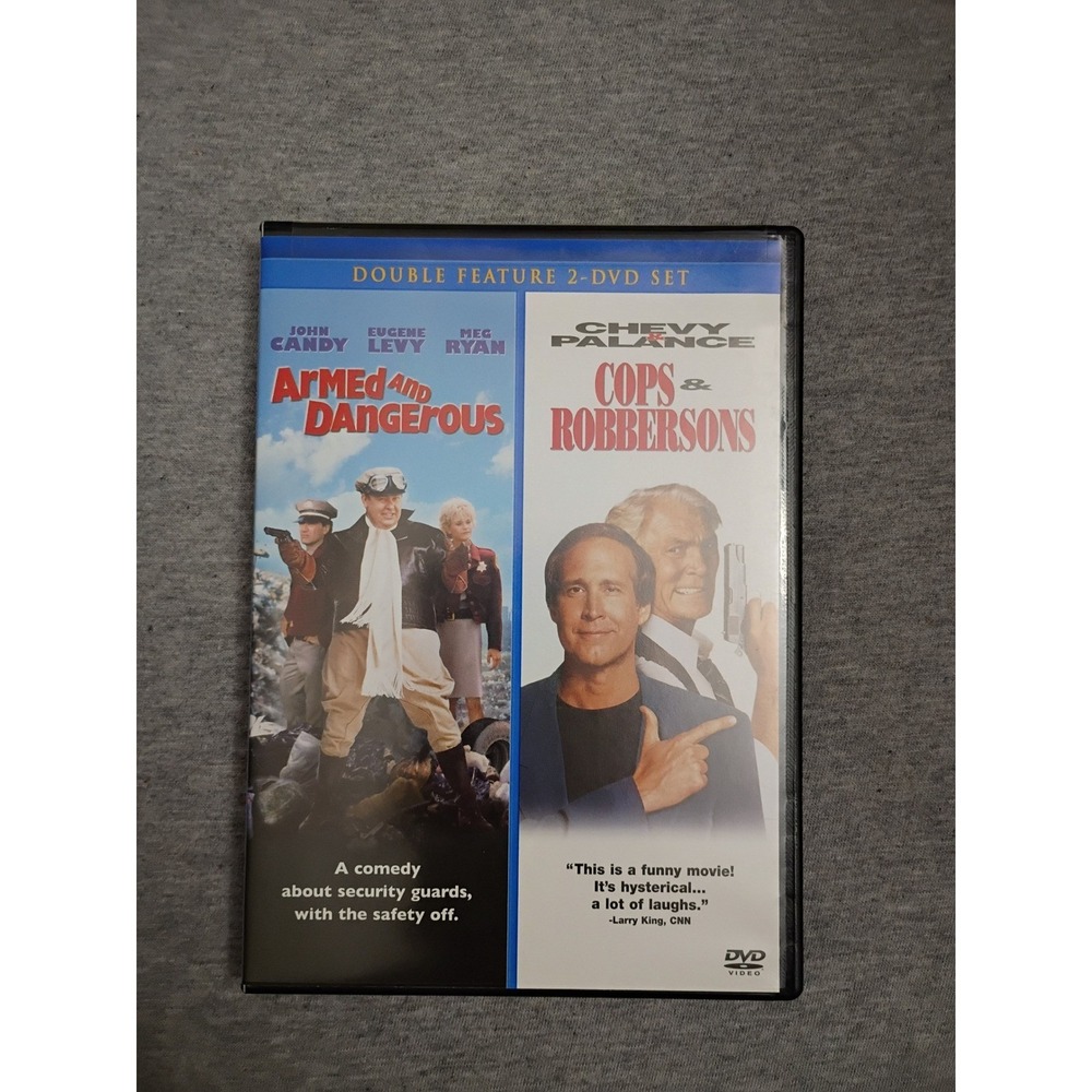 Armed and Dangerous Cops and Robbersons Double Feature DVD Set John Candy Chevy
